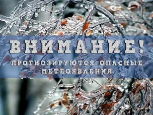 Экстренное предупреждение. В ближайший 1 час 15 ноября 2025 г. местами по Нижегородской области ожидается сильное отложение мокрого снега, гололед, в отдельных районах ледяной дождь с сохранением ночью и утром 16 ноября 2025г.