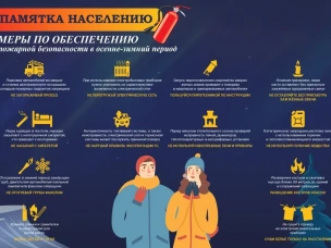 О мерах пожарной безопасности