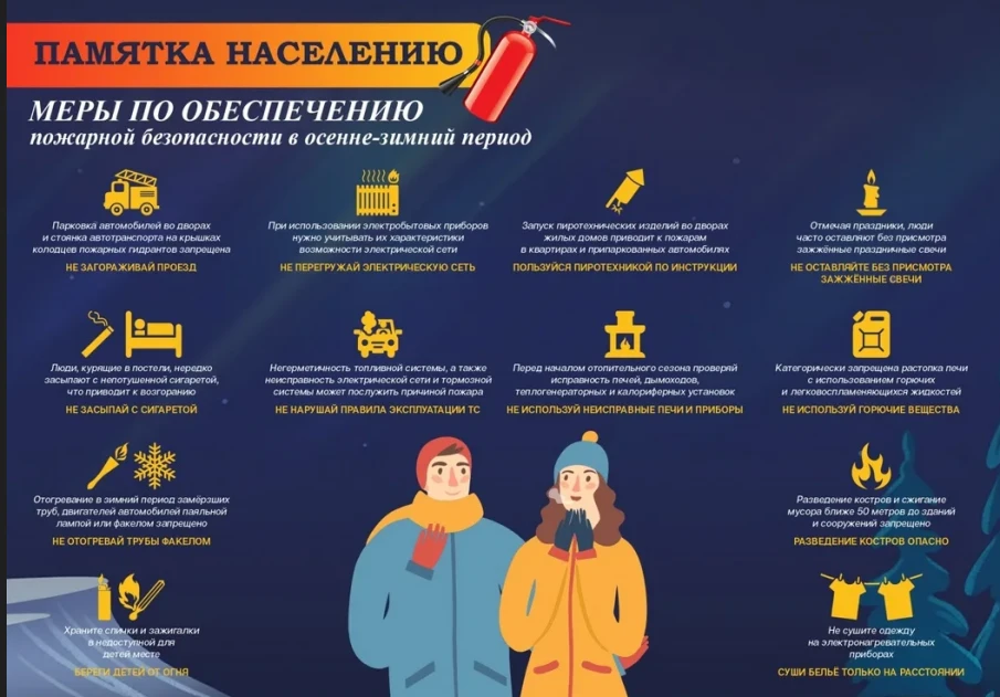 О мерах пожарной безопасности