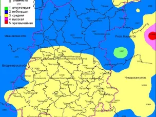 Пожароопасность на 23.06.2024г.