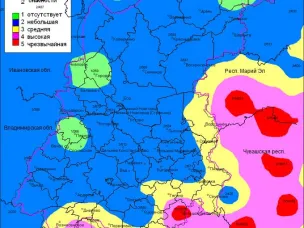 Пожароопасность на 23.10.2024г. - частично 2 класс