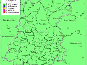 Пожароопасность лесов и торфянников на 02.07.2025г.