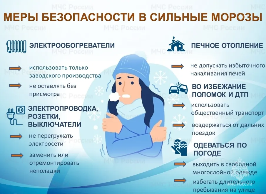 Внимание! Резкое понижение температуры