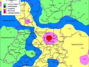 Пожароопасность на 14.06.2025г. - частично 3 класс