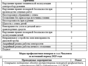 Актуальная информация о складывающейся обстановке с пожарами в городском округе  город Чкаловск Нижегородской области на 19 января 2025год