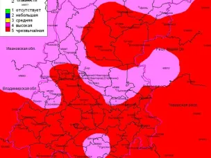 Пожароопасность на 22.09.2024г.